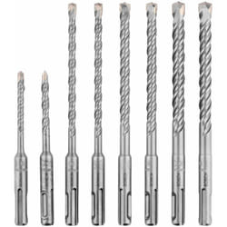 Bosch - Accessories Set da 8 pz. Set di punte per martelli sds plus (per calcestruzzo, accessorio per martello perforatore)