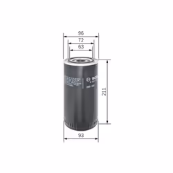Filtro olio BOSCH 0 451 105 067 - Vista aggiuntiva 6