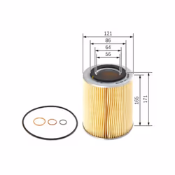 Filtro olio BOSCH 1 457 429 735 - Vista aggiuntiva 4