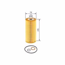 Filtro olio BOSCH 1 457 429 277 - Vista aggiuntiva 5