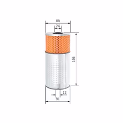 Filtro olio BOSCH 1 457 429 267 - Vista aggiuntiva 5