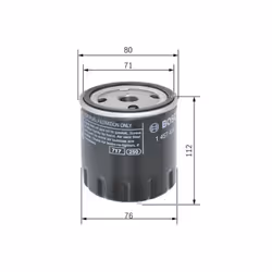 Filtro carburante BOSCH 1 457 434 291 - Vista aggiuntiva 7