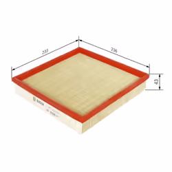 Filtro aria BOSCH 1 457 433 697 - Vista aggiuntiva 7