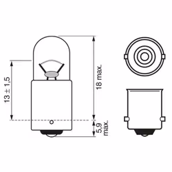Lampada secondaria BOSCH T2W Pure Light 12V, 2W, 10 Pezzo - Vista aggiuntiva 7