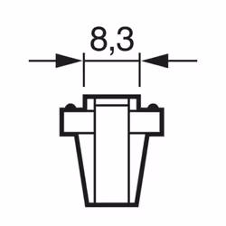 Lampada secondaria BOSCH PB3 24V, 1,2W, 10 Pezzo - Vista aggiuntiva 6