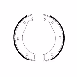 Set di ganasce freno, freno di stazionamento BOSCH 0 986 487 211 - Vista aggiuntiva 6