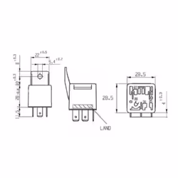 Relè multifunzione BOSCH 0 332 019 157 - Vista aggiuntiva 5