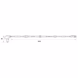 Sensore, velocità ruota BOSCH 0 265 006 389 - Vista aggiuntiva 7