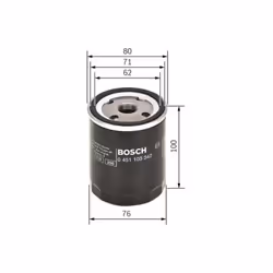 Filtro olio BOSCH 0 451 103 342 - Vista aggiuntiva 5