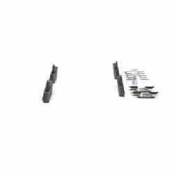 Set di pastiglie freno BOSCH 0 986 424 469, anteriore