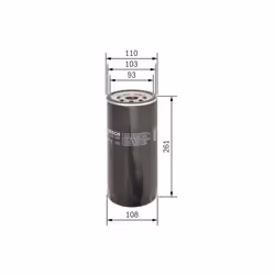 Filtro olio BOSCH 0 451 103 343 - Vista aggiuntiva 4