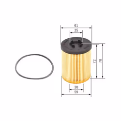 Filtro olio BOSCH 1 457 429 178 - Vista aggiuntiva 7
