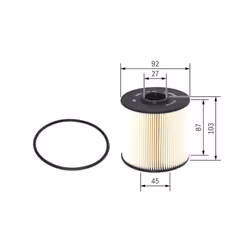 Filtro carburante BOSCH 1 457 431 707 - Vista aggiuntiva 4
