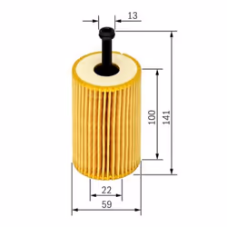 Filtro olio BOSCH 1 457 429 193 - Vista aggiuntiva 9