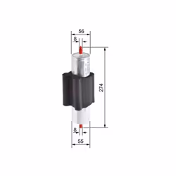 Filtro carburante BOSCH 0 450 906 450 - Vista aggiuntiva 6