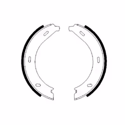 Set di ganasce freno, freno di stazionamento BOSCH 0 986 487 605 - Vista aggiuntiva 5