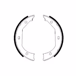 Set di ganasce freno, freno di stazionamento BOSCH 0 986 487 607 - Vista aggiuntiva 4
