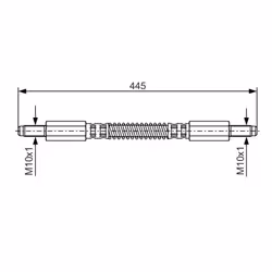 Filetto esterno 2 [mm]: M10x1. Filetto esterno [mm]: M10x1. Indice: 1 987 476 925. Lunghezza [mm]: 396. Numero del Produttore ...