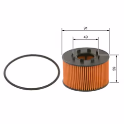Filtro olio BOSCH 1 457 429 239 - Vista aggiuntiva 5