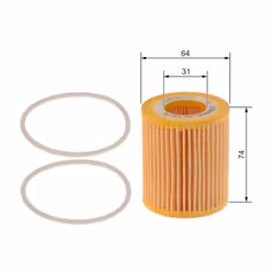 Filtro olio BOSCH 1 457 429 248 - Vista aggiuntiva 7