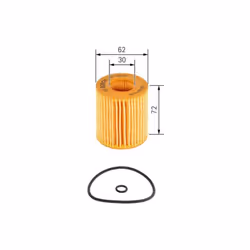 Filtro olio BOSCH 1 457 429 257 - Vista aggiuntiva 7