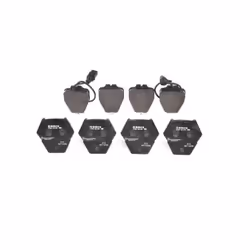 Set di pastiglie freno BOSCH 0 986 424 690, anteriore - Vista aggiuntiva 8