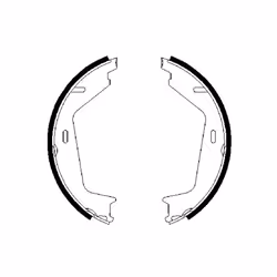 Set di ganasce freno, freno di stazionamento BOSCH 0 986 487 623 - Vista aggiuntiva 4