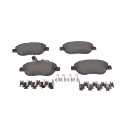 Set di pastiglie freno BOSCH 0 986 424 596, anteriore - Vista aggiuntiva 4