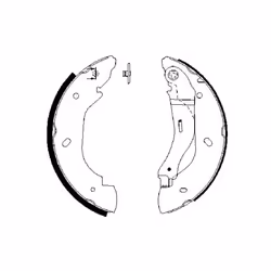 Set di ganasce freno BOSCH 0 986 487 660 - Vista aggiuntiva 6