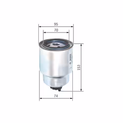 Filtro carburante BOSCH 1 457 434 451 - Vista aggiuntiva 8