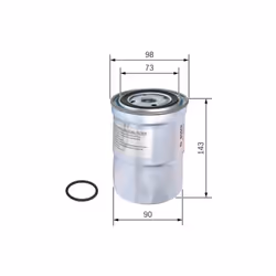 Filtro carburante BOSCH 1 457 434 459 - Vista aggiuntiva 5