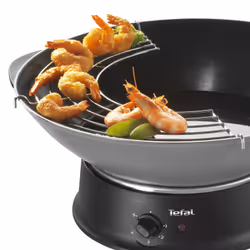 Tefal Multiwok WO3000 Argento 1200 W - Vista aggiuntiva 5