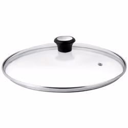 Tefal 28097912, Rotondo, Nero, Acciaio, Trasparente, Vetro, Acciaio, Bachelite, Nero, Cina