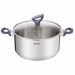 Tefal G7124414, 2,5 L, Rotondo, Acciaio inox, Acciaio inox, Ceramica, Gas, Alogena, Induzione, 175 °C