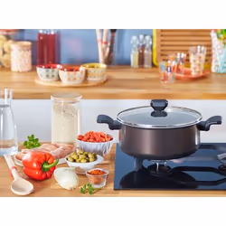 Tefal Easy Cook & Clean B5544602 padella Rotondo Nero, Marrone - Vista aggiuntiva 5