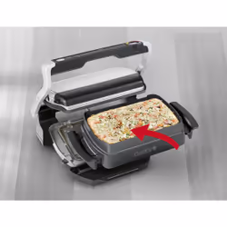 Tefal XA7258 tostiera Nero, Acciaio inox - Vista aggiuntiva 4