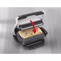Tefal XA7258 tostiera Nero, Acciaio inox - Vista aggiuntiva 5
