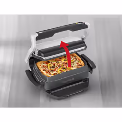 Tefal XA7258 tostiera Nero, Acciaio inox - Vista aggiuntiva 6