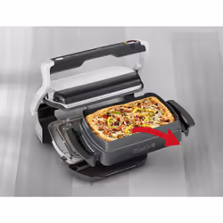 Tefal XA7258 tostiera Nero, Acciaio inox - Vista aggiuntiva 7