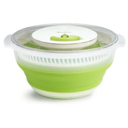 Moulinex K2530104 centrifuga da insalata Verde, Bianco Corda da tirare