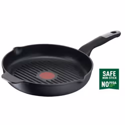 Tefal Unlimited E22940, Rotondo, Bistecchiera, Nero, Titanio, 175 °C, Alluminio
