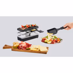Tefal RE2308 griglia per raclette 2 persona(e) 400 W Nero, Argento - Vista aggiuntiva 4