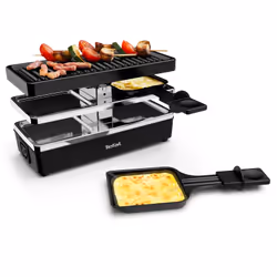 Tefal RE2308 griglia per raclette 2 persona(e) 400 W Nero, Argento - Vista aggiuntiva 7