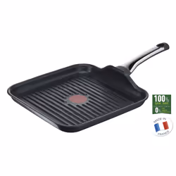 Tefal G85040, Rettangolare, Nero, Alluminio pressofuso, Titanio, Ceramica, Gas, Alogena, Induzione, Piastra sigillata, 175 °C