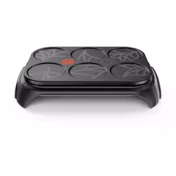 Tefal Crep'Party ECO PY55E8 crepiera 6 crepe 1000 W Nero - Vista aggiuntiva 3