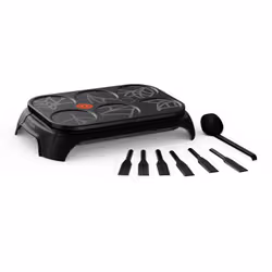Tefal Crep'Party ECO PY55E8 crepiera 6 crepe 1000 W Nero - Vista aggiuntiva 4