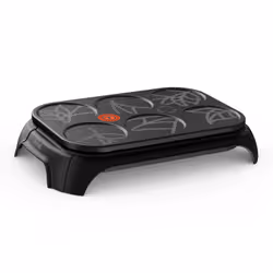 Tefal Crep'Party ECO PY55E8 crepiera 6 crepe 1000 W Nero - Vista aggiuntiva 5