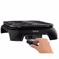 Tefal Crep'Party ECO PY55E8 crepiera 6 crepe 1000 W Nero - Vista aggiuntiva 6