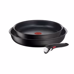 Tefal L7639143, Rotondo, Pentola multiuso, Nero, Alluminio, Ceramica, Gas, Alogena, Induzione, 24 cm