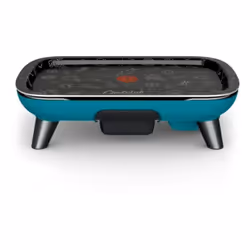 Plancha elettrica 2400w 45,5 X30 cm blu ChefClub CB657410 di Tefal Il suo design dona un tocco colorato alla tua tavola. La s ...